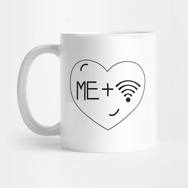 ME & Wifi is Love. by TamannasArt